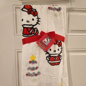 Hello Kitty Christmas Blanket